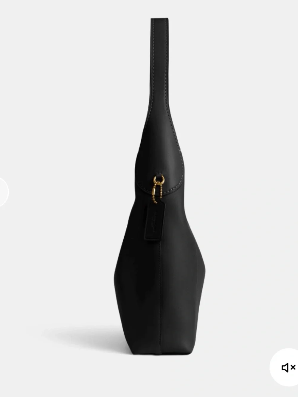 Coach sleek black